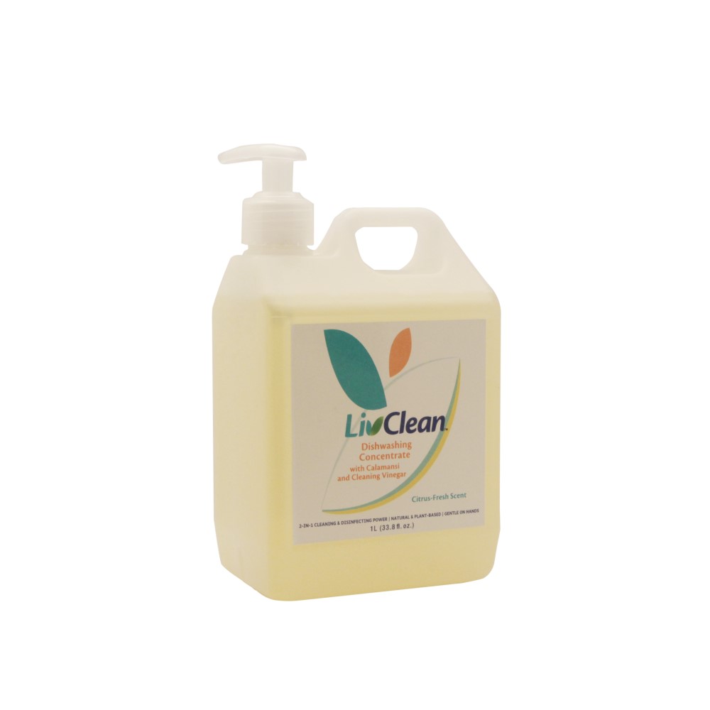 All Natural Dishwashing Concentrate side1